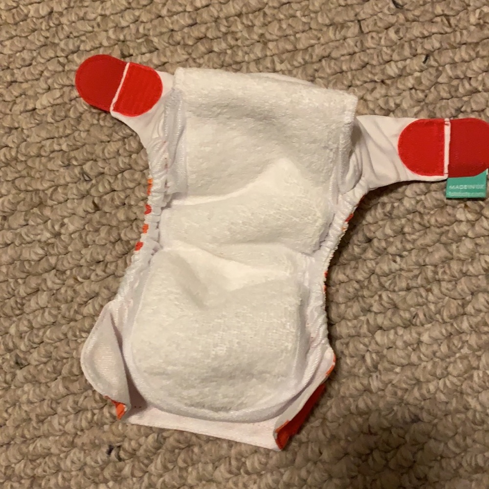 Lot of 11 Cloth Diapers - Thirsties, Swaddlebees, Totbots & Rumparooz - Picture 14 of 16
